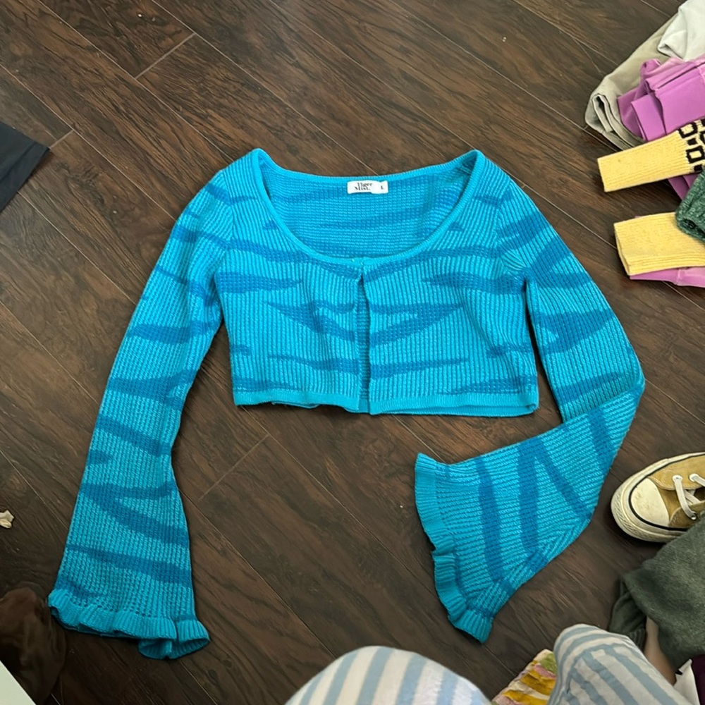 Cropped cardigan